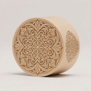 Custom Luxury Texture Paper <b>logo</b> Embossed 3D <b>Stickers</b> Labels Perfume Decorating Packaging Labels - Product Image 2