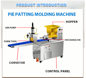 Machine extrudeuse automatique de barres protéinées et de pâte à biscuits, extrudeuse de pâte pour découpeuse de biscuits et diviseuse de pâte - Product Image 5