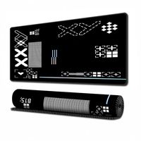 Tapis de souris XXL personnalisable pour le gaming avec tissu imperméable, tapis de souris par sublimation, tapis de souris personnalisable