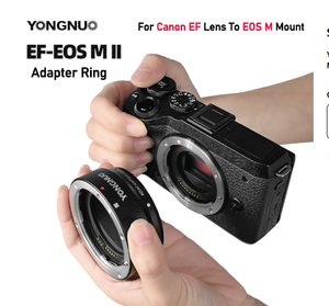 Bague d'adaptation de mise au point automatique YONGNUO <span class=keywords><strong>EF</strong></span>-EOSM II pour objectif à monture Sony <span class=keywords><strong>EF</strong></span>/<span class=keywords><strong>EF</strong></span>-<span class=keywords><strong>S</strong></span> vers appareil photo à monture EOS-<span class=keywords><strong>M</strong></span> <span class=keywords><strong>Canon</strong></span> - Product Image 2