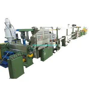 PVC/XLPE/Nylon insulated power cable manufacturing equipment Double color cable extrusion machine