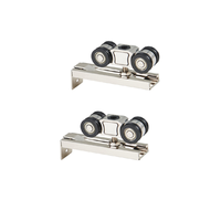 Quincaillerie pour portes coulissantes et fenêtres Quincaillerie pour portes coulissantes Rouleaux en aluminium