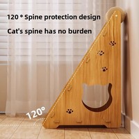Planche à gratter pour chat en sisal moderne Tampon à griffes vertical résistant à l'usure Meulage de l'arbre à chat Griffoir Jouet pour chat Carton emballé