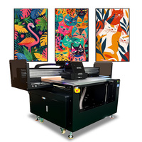 Impresora Digital UV de Cama Plana para Pequeñas Empresas, para Azulejos de Cerámica, Madera, Placas de Aluminio, Cabezal de Impresión G5 para Imprentas