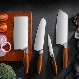 Cuchillo de Cocina Japonés de Acero Inoxidable, Cuchillo de Chef de Doble Uso para Picar, Cortar y Rebanar Carne - Product Image 2