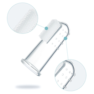 Per uso alimentare in Silicone spazzolino da denti per bambini e bambini leggeri e sicuri per la dentizione massaggiatore per dito del bambino - Product Image 6