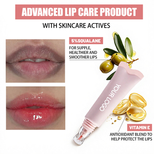 ลิปกลอสหางปลา วิตามินอี บำรุงริมฝีปาก ฉ่ำวาวดุจกระจก กลิ่นผลไม้ 4 รส ลิปบาล์มสำหรับแบรนด์ส่วนตัว - Product Image 5