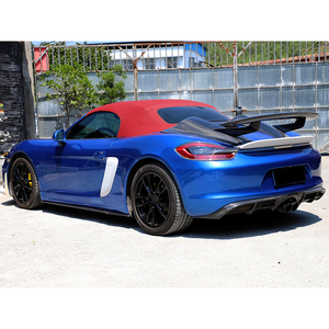 Alerón Trasero de Fibra de Carbono Estilo Hump para Coche 2017-2019, Nuevo, Compatible con 718 - Product Image 6