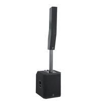 Système de sonorisation colonne active avec subwoofer 18 pouces 1500W RMS Classe D pour grandes manifestations et projets de location de scènes extérieures