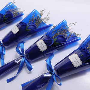Roses <span class=keywords><strong>de</strong></span> Savon Artisanales Préservées dans une Boîte Cadeau en <span class=keywords><strong>Bois</strong></span>, Roses Artificielles Décoratives, Cadeaux pour la Saint-Valentin et la Fête des Mères - Product Image 5