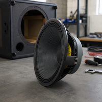 Speaker Woofer Profesional 18 Inch 800W 18023B Kerucut Kertas Magnet Ferit 7.2 Ohm 30-1100Hz