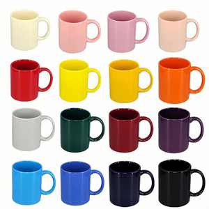 Hot Selling 11oz White Ceramic Coffee Mugs Customized Printed Logo Box Promotional Blank Sublimation Drinkware