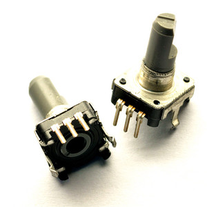 <span class=keywords><strong>Elettronica</strong></span> intelligente <span class=keywords><strong>potenziometro</strong></span> rotativo EC12 E12 codificatore Audio 3 Pin 15MM <span class=keywords><strong>potenziometro</strong></span> rotativo 360 - Product Image 1