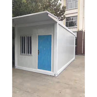Maison préfabriquée à faible coût imperméable à l'eau minuscule préfabriqué conteneur bureau Kit cabine conteneur maison