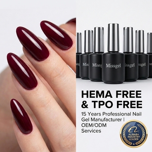 Missgel – <span class=keywords><strong>Kit</strong></span> professionnel de <span class=keywords><strong>vernis</strong></span> à ongles en gel <span class=keywords><strong>UV</strong></span> 188 couleurs, sans HEMA, non toxique, à retirer par trempage, pour salon de manucure - Product Image 2