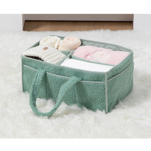Organisateur de couches portable pour bébé, <span class=keywords><strong>panier</strong></span> de rangement pour lingettes, sac à couches pour maman - Product Image 1