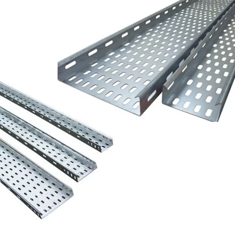 Best Selling 300 X 50 mm Cable Support Systems Manufacturer Anti-Corrosion Electric Perforated Cable Trays