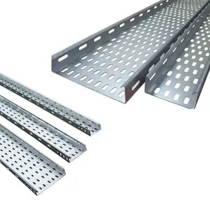 Meilleure vente 300X50mm fabricant de systèmes de support de câble chemins de câbles perforés électriques anti-corrosion