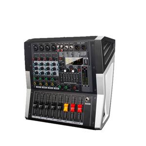 Console de mixage audio active professionnelle 6 canaux KG, amplificateur 600W*2, 99 effets DSP pour événements religieux, mariages - Product Image 1