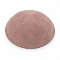 Kippa/Yarmulke en lin rose à 4 panneaux, fournisseur en gros, broderie personnalisée, casquette Judaica pour mariage juif et Bar Mitzvah