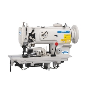 Machine à coudre industrielle JOCKY JK1510N-AE à alimentation composée, coupe et reliure automatiques, point noué - Product Image 1