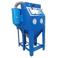 Máquina de arenado en seco manual profesional Cyclone para mantenimiento de moldes de precisión, pulido y acabado de superficies de núcleos de motor