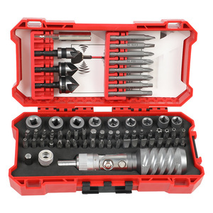 Mini Drill Bit Screwdriver Set 64 Pcs Flat Head Phillips Bent Bits Anti Slip Handle DIY Electric Screwdriver Bits - Product Image 4