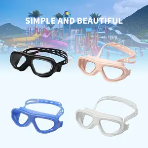 Custom Silicone Strap Goggles Swim Good Quality Sport Swimming Pool Goggles High Definition Triathlon Swim Goggles For Adult