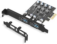 Carte d'extension PCIe USB C, convertisseur Hub USB 3.0 interne pour PC de bureau, adaptateur compatible avec Windows 11/10/8/7/XP et Linux