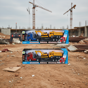 รถบรรทุก RC เมก้าคาร์โก้ 7 ฟังก์ชั่น ของเล่นรถบังคับวิทยุ ขนาด 20x13x71 ซม. - Product Image 3