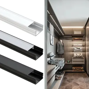 VST 12V LED Aluminium Profile Cabinet Linear Bar Light Surface Mounted Under Cabinet Aluminum Alloy