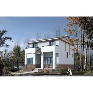 Villa de Estructura de Acero Ligero, Diseño Moderno para Construcción Rural Personalizada con Servicio de Instalación In Situ - Product Image 4