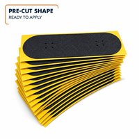 Bande adhésive antidérapante en mousse Aigao pour fingerboard, auto-adhésive, pour fingerboard professionnel et kit de construction de fingerboard DIY