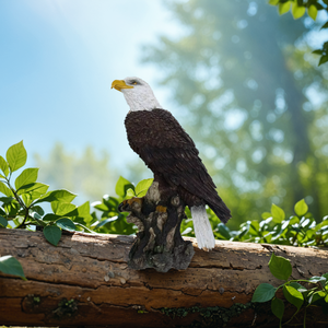 Sculture di Aquila Ornamentali Natalizie, Statuette Artificiali di Animali, Decorazioni in Resina Popolari in Europa, Uccelli da Giardino, Gufo - Product Image 2