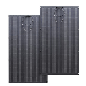 Système de charge solaire hors réseau 200W flexible à cellules solaires monocristallines, étanche IP68 - Product Image 1