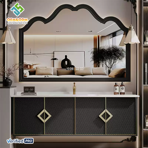 <span class=keywords><strong>2025</strong></span> OEM hiện đại rắn gỗ nội thất phòng tắm thiết lập đầy đủ bảng bàn tủ Bảng điều khiển gương bồn rửa vòi đồng bệnh viện nhà Thanh - Product Image 4