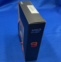 Pour processeur de bureau AMD Ryzen 9 9900X neuf, original, scellé, en boîte, 12C24T AM5 Zen5 avec processeur graphique Radeon intégré