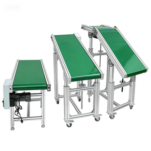 Customized surface size PVC <strong>belt</strong> <strong>conveyor</strong> system, food-grade <strong>conveyor</strong> <strong>belt</strong> material, horizontal flat <strong>belt</strong> <strong>conveyor</strong> - Product Image 5