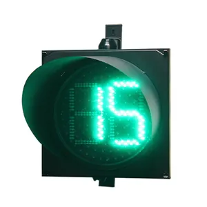 200mm 1/2 unit traffic light timer red and amber traffic lights traffic signal timer