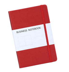 Cuaderno de libro de planificador de presupuesto hecho a mano Memory School A5 Ejercicio de cuero personalizado - Product Image 1