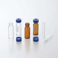 Flacon compte-gouttes en verre ambré de 6 ml pour stockage de peptides, estampillé à chaud, à ouverture facile