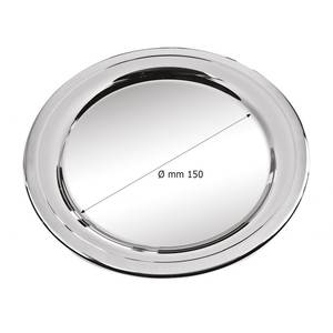 Plateau de service élégant et moderne en bois, 203 mm, design rond et lisse, plateau alimentaire écologique pour la cuisine - Product Image 2