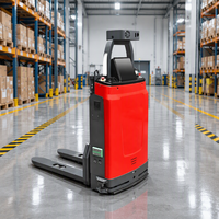 Transpalette Électrique AGV Bi-étagé MB14 de Haute Qualité 1400 kg pour la Manutention de Matériaux, Transport de Palettes, Batterie 24V
