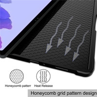 Casing untuk Samsung Galaxy Tab A7 T500 Anti Benturan Bahan Kulit PU TPU Desain Khusus Penutup Tablet dengan Fitur Auto Sleep Wake