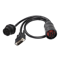 OEM ODM J1939 conector macho a hembra de 9 pines enchufe de la red Y arnés de cableado para cable lector de código