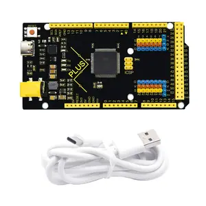 Kit Pemula Proyek Mega R3 2560 Kompatibel dengan Arduino IDE MEGA-Termasuk 16 CD Tutorial