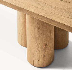 Đồ NỘI THẤT PHÒNG ăn hiện đại được làm thủ công bằng gỗ rắn sấy khô với bàn ăn bằng gỗ sồi - Product Image 2