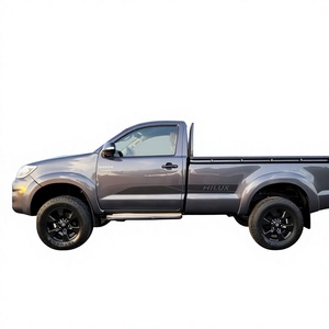 Pick-up Toyota Hilux simple cabine 4x4 gris diesel turbo manuel 2016 d'occasion avec jantes en alliage R17, barres de toit et conduite à droite pour l'exportation - Product Image 1