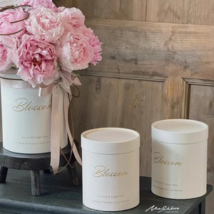 Buket hadiah kertas mawar Ibu kustom buket kotak bunga bulat mewah - Product Image 2