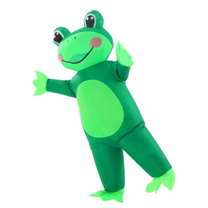Costume gonflable amusant de grenouille pour adulte, idéal pour les fêtes d'anniversaire ou d'Halloween - Product Image 3